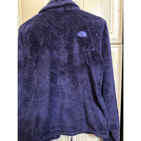 The North Face Women's Full Zip Teddy Fleece Osito Jacket Purple Medium - Picture 3 of 8